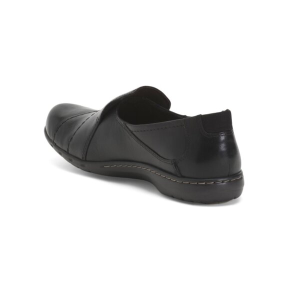 COBB HILL ROCKPORT Black Leather Paullete Comfort Loafers - Picture 2 of 2